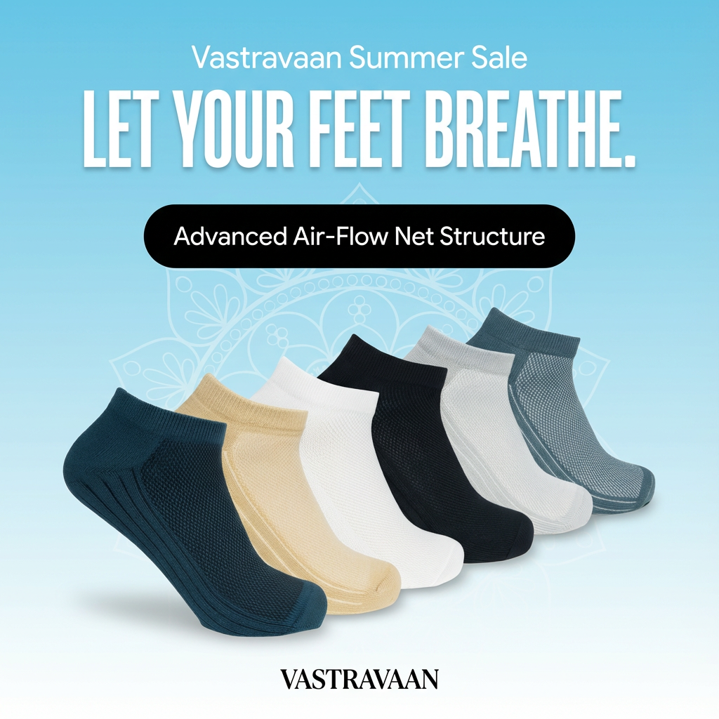 The Aero-Mesh Breeze (Invisible Ankle)