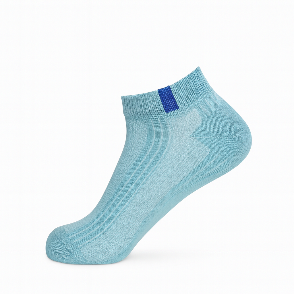 Unisex Colorful Low-Cut Everyday Comfort Socks – 6-Pair Set