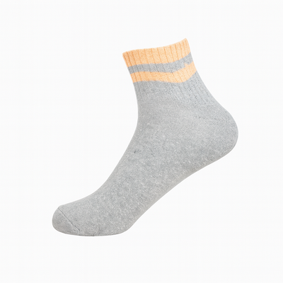ComfortStripe™ 6-Pack Ankle Socks – Ultra-Soft, Breathable, Retro Athletic Look